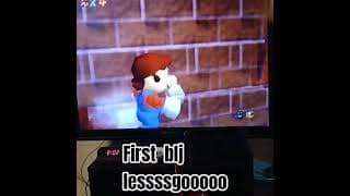 Backwards long jump through the staircase (alternate route)